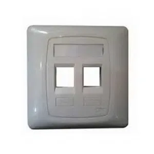 3M Volition XF003849211 U.K. Single Gang 2 Port W O Shutter Faceplate Price in Pakistan galaxy.pk