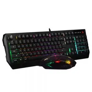Bloody Q1300 ILLuminate Wired Gaming Keyboard Mouse Price in Pakistan Galaxy.pk
