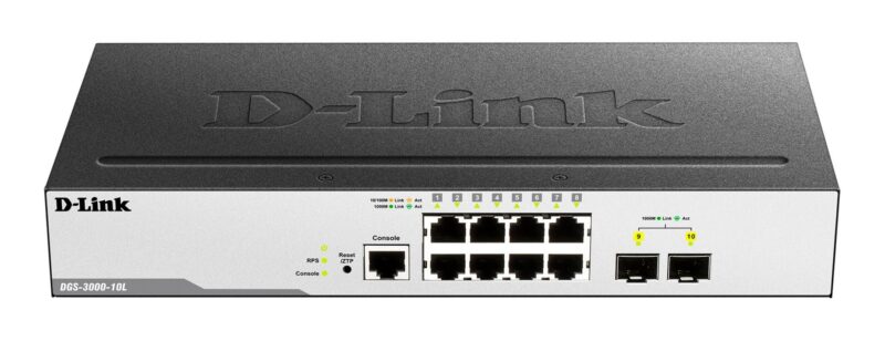 D Link DGS 3000 10L Ports L2 Managed Switch Price in Pakistan Galaxy.pk