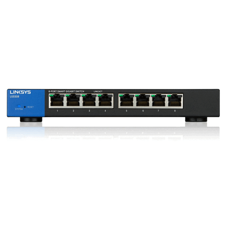 Linksys LGS308 UK 8 Port Business Smart Gigabit Switch Price in Pakistan Galaxy.pk