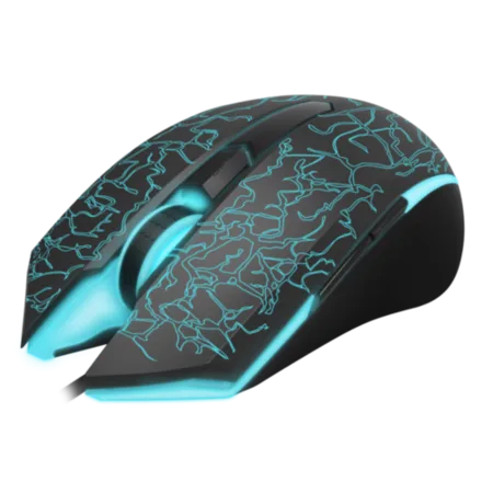 Rapoo V18 Black with Blue Lighting mouse price in pakistan galaxy