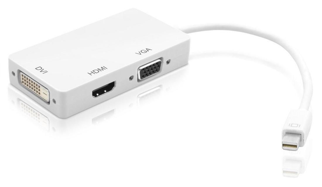 master it mini dp to vga hdmi and dvi connector