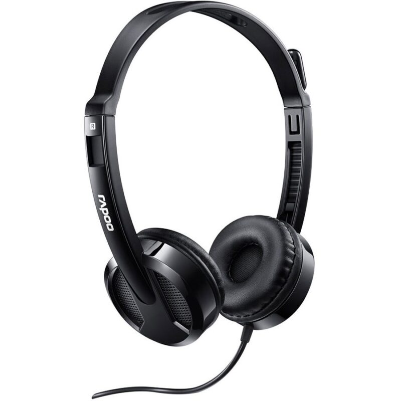 rapoo h100 wired stereo headset price in pakistan Galaxy.pk 1