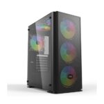 EASE EC144B Tempered Glass ATX G