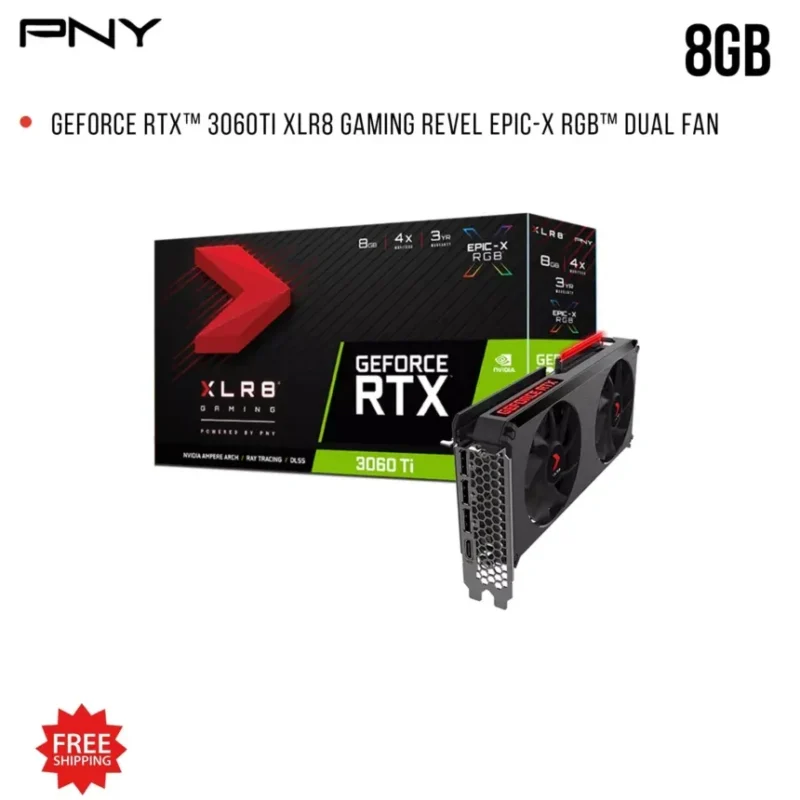 PNY GeForce RTX™ 3060Ti 8GB XLR8