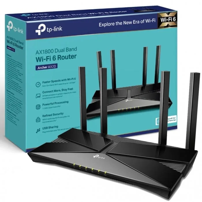 TP LINK ARCHER AX20 AX1800 1