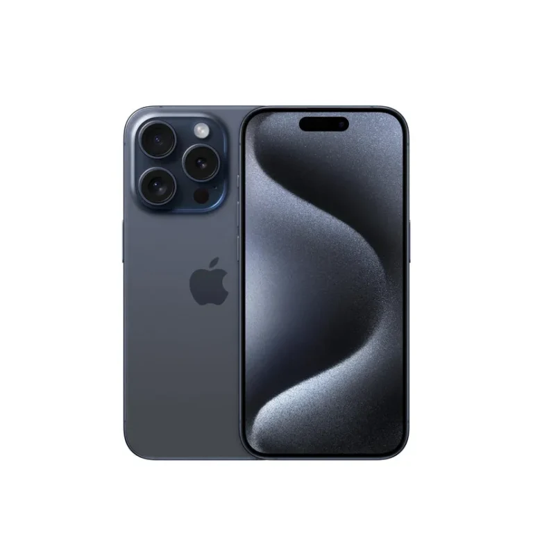 iPhone 15 Pro Blue Titanium PDP