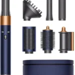 dyson airwrap complete long hs05 volumise prussian blue