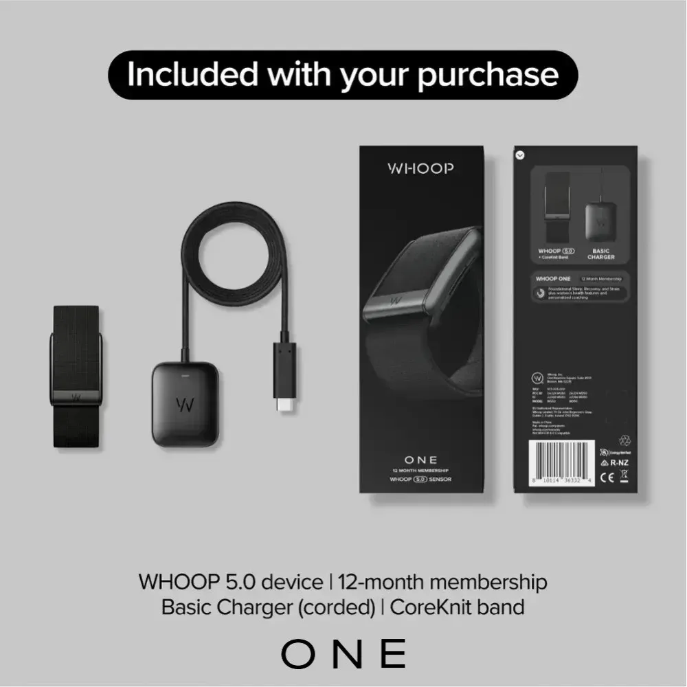 WHOOP One on 5 0 Wearable Health