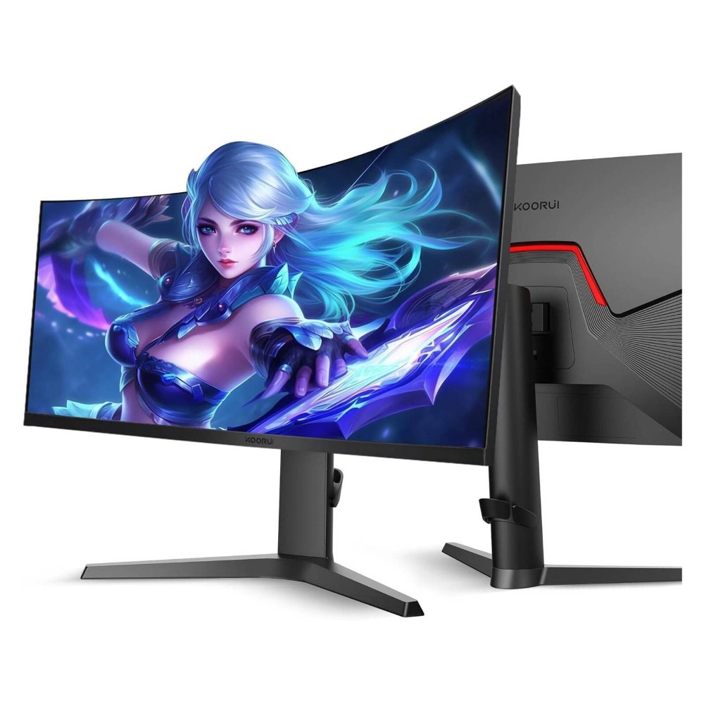 KOORUI 34E6UC 34 165Hz 1ms VA WQHD Curved VA Gaming Monitor Price in Pakistan 01