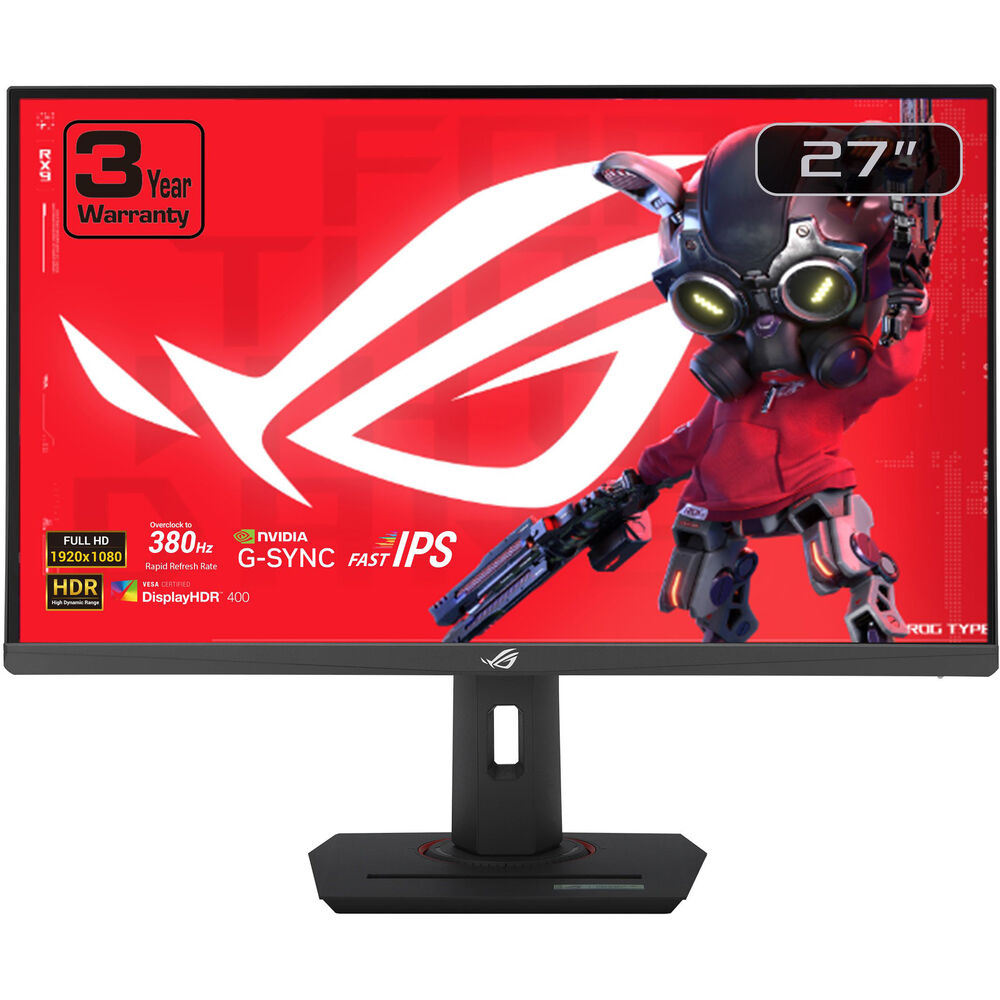 ASUS ROG Strix XG279CNS 27 IPS Panel 1920x1080 380HZ 0 03ms GTG Gaming Monitor Price in Pakistan