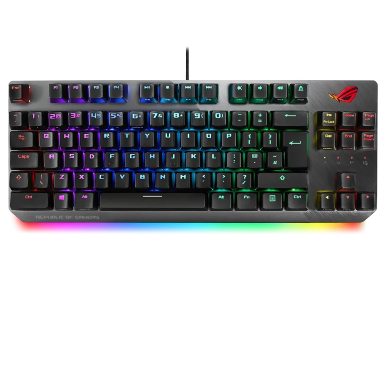 ASUS ROG STRIX X802 Scope TKL Wired Mechanical RGB Gaming Keyboard