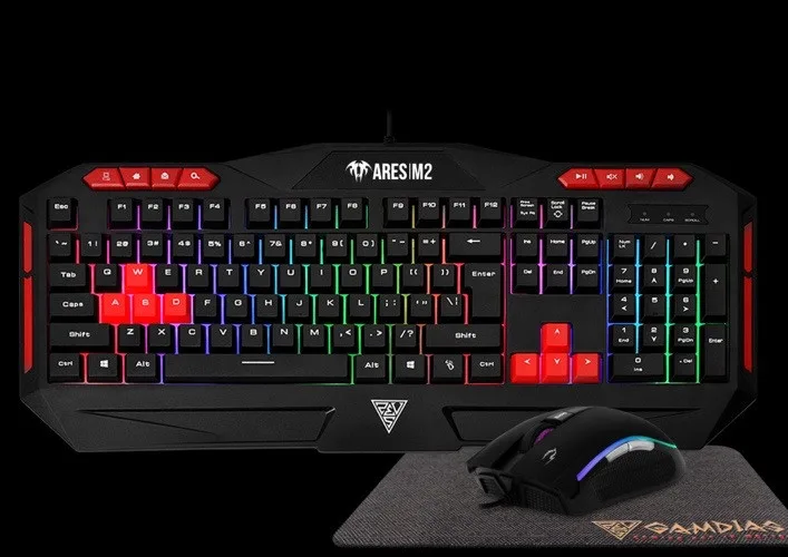Gamdias Ares M2 & Zeus E2 3-In-1 Gaming Combo