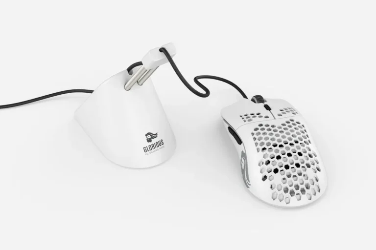 Glorious Mouse Bungee White