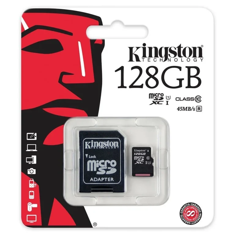 Kingston 128GB Micro SD Card Class10