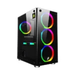 1st Player FireBase X2 M-ATX Black Gaming Case Without Fan