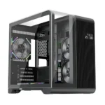 1st Player RT5 3 FC7 Fans Digital Display Case Black