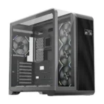 1st Player RT7 4 FS7 Fans Digital Display Case Black