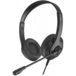 A4Tech FH100U Stereo Headset – STONE BLACK