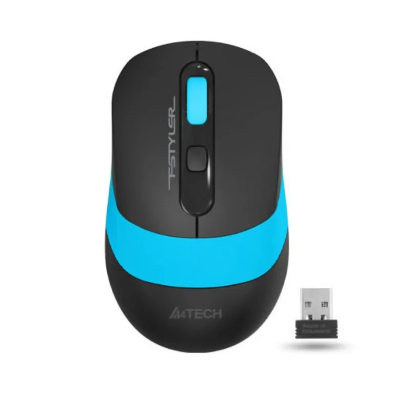 A4Tech Fstyler FG10S 2.4G Wireless Mouse – Blue