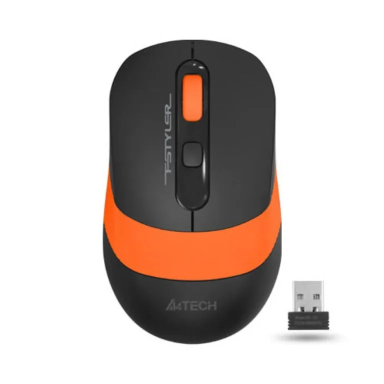 A4Tech Fstyler FG10S 2.4G Wireless Mouse – Orange