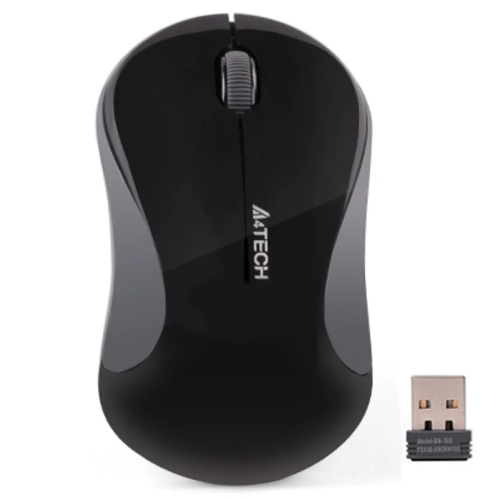 a4tech-g3-270ns-wireless-silent-click-mouse-usb-black-grey - MegaComputer.pk A4Tech G3-270NS Wireless Silent Click Mouse USB Black Grey