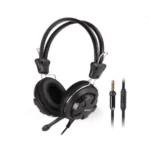 A4Tech HS-28i Headphone 4-Pin Black without Cable Adapter