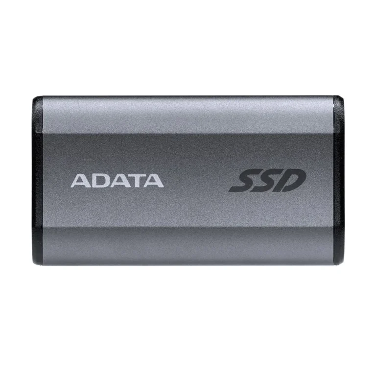 ADATA Elite SE880 500GB External Solid State Drive Titanium Gray