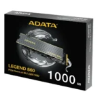ADATA Legend 860 1000GB PCIe Gen4 x4 M.2 2280 Solid State Drive