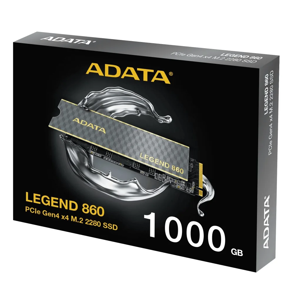 adata-legend-860-1000gb-pcie-gen4-x4-m-2-2280-solid-state-dr ADATA Legend 860 1000GB PCIe Gen4 x4 M.2 2280 Solid State Drive