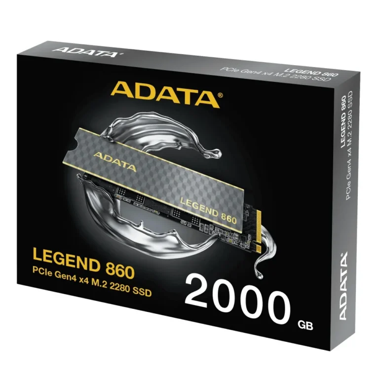 ADATA Legend 860 2000GB PCIe Gen4 x4 M.2 2280 Solid State Drive