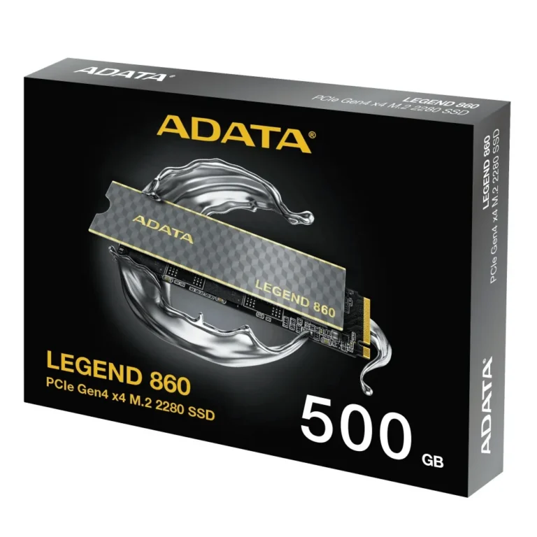 ADATA Legend 860 500GB PCIe Gen4 x4 M.2 2280 Solid State Drive