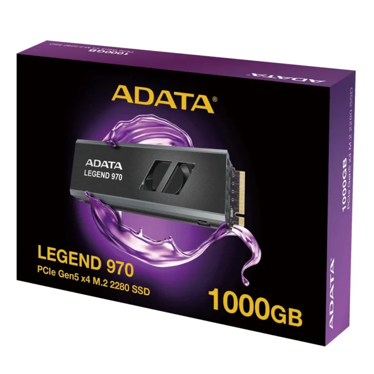 ADATA Legend 970 1000GB PCIe Gen5 x4 M.2 2280 Solid State Drive