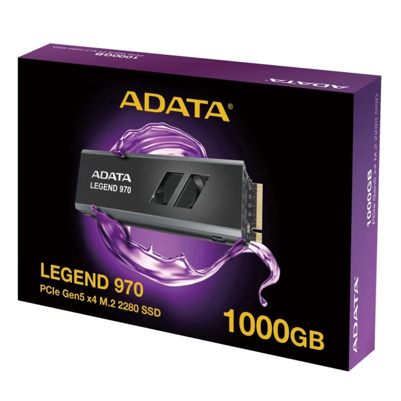 ADATA Legend 970 1000GB PCIe Gen5 x4 M.2 2280 Solid State Drive