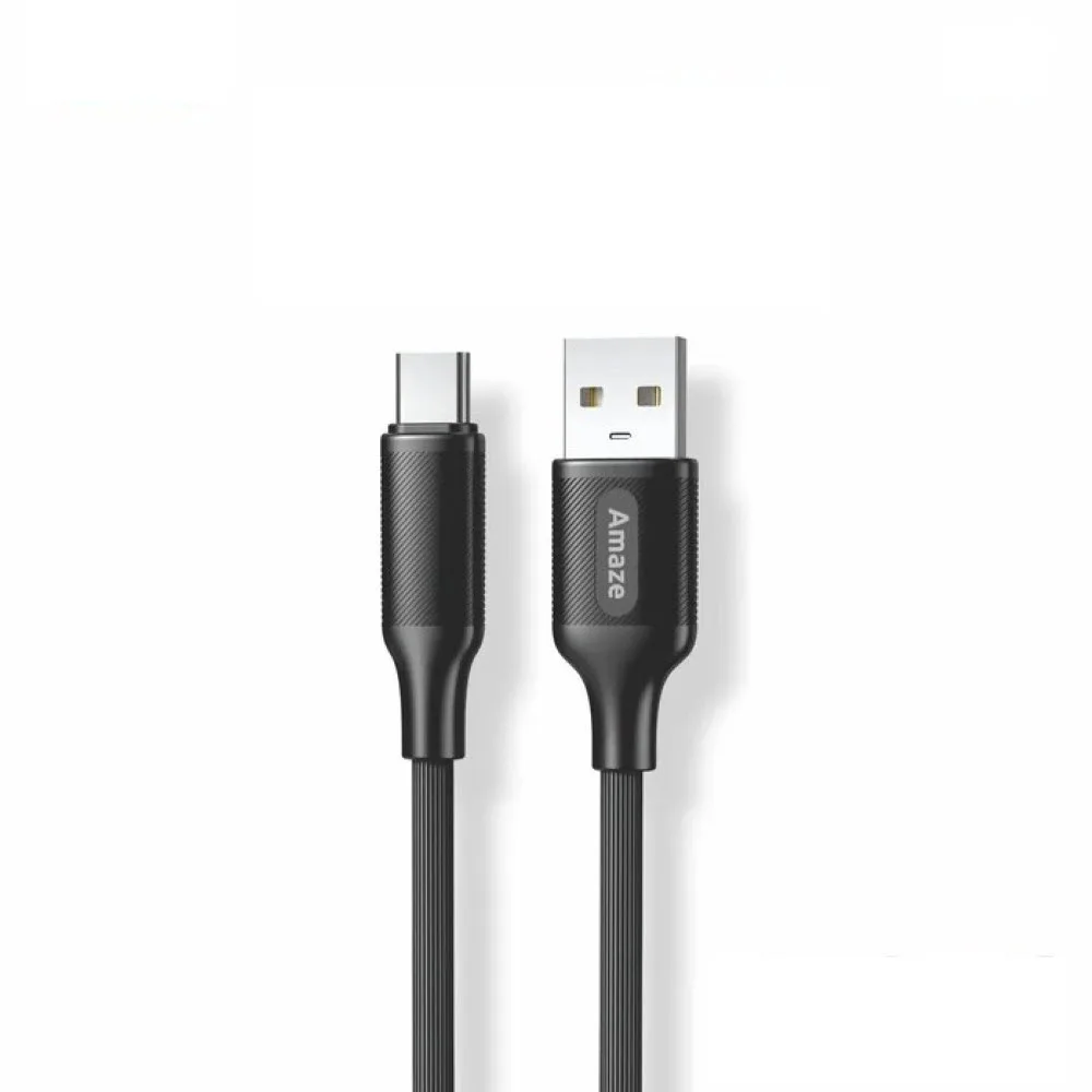 amaze-a20-swift-series-usb-to-type-c-cable-3a-1m - MegaComputer.pk Amaze A20 Swift Series USB to Type C Cable 3A -1m