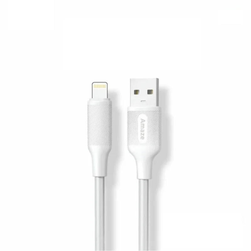 Amaze A24 Swift Series USB to Lightning Cable 2.4A -1m White