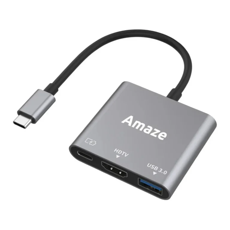 Amaze A313 TYPE C TO HDMI 4K + USB 3.0 + PD