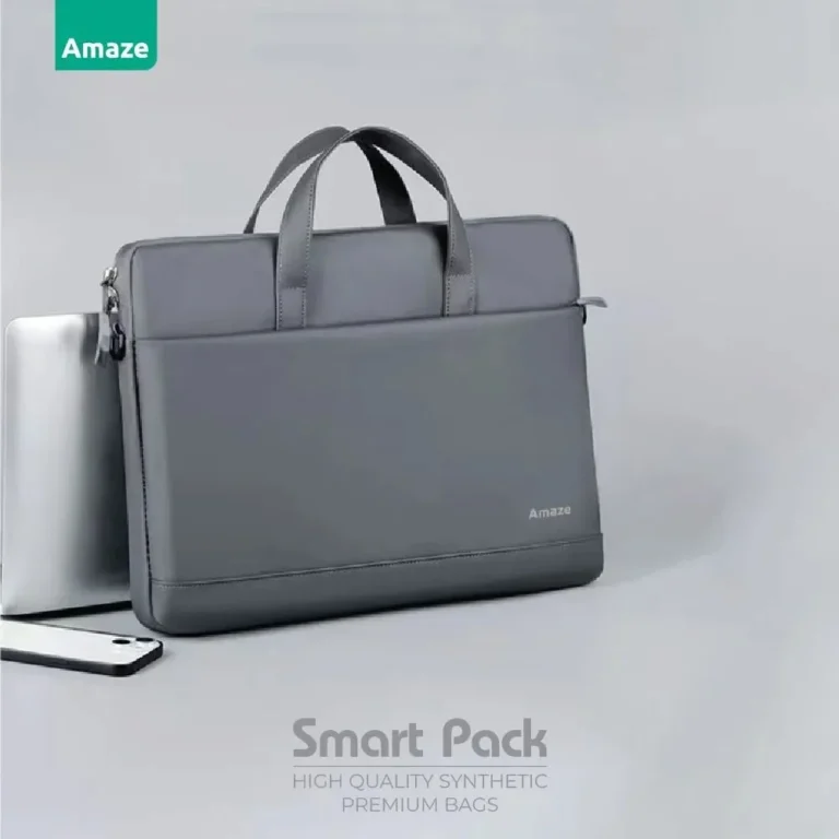 Amaze A905 Premium Laptop Bag 14 Inch – Grey