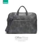 Amaze A920 Office Mate Synthetic Leather Bag 15.6 inch – Grey