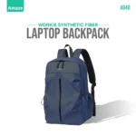 Amaze A940 Workie Synthetic Fiber Laptop Backpack – Blue
