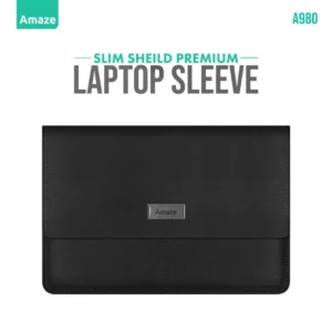 Amaze A980 Slim Shield Premium Laptop Sleeve 15/16 inch Black
