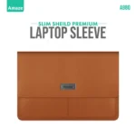 Amaze A980 Slim Shield Premium Laptop Sleeve 15/16 inch Brown