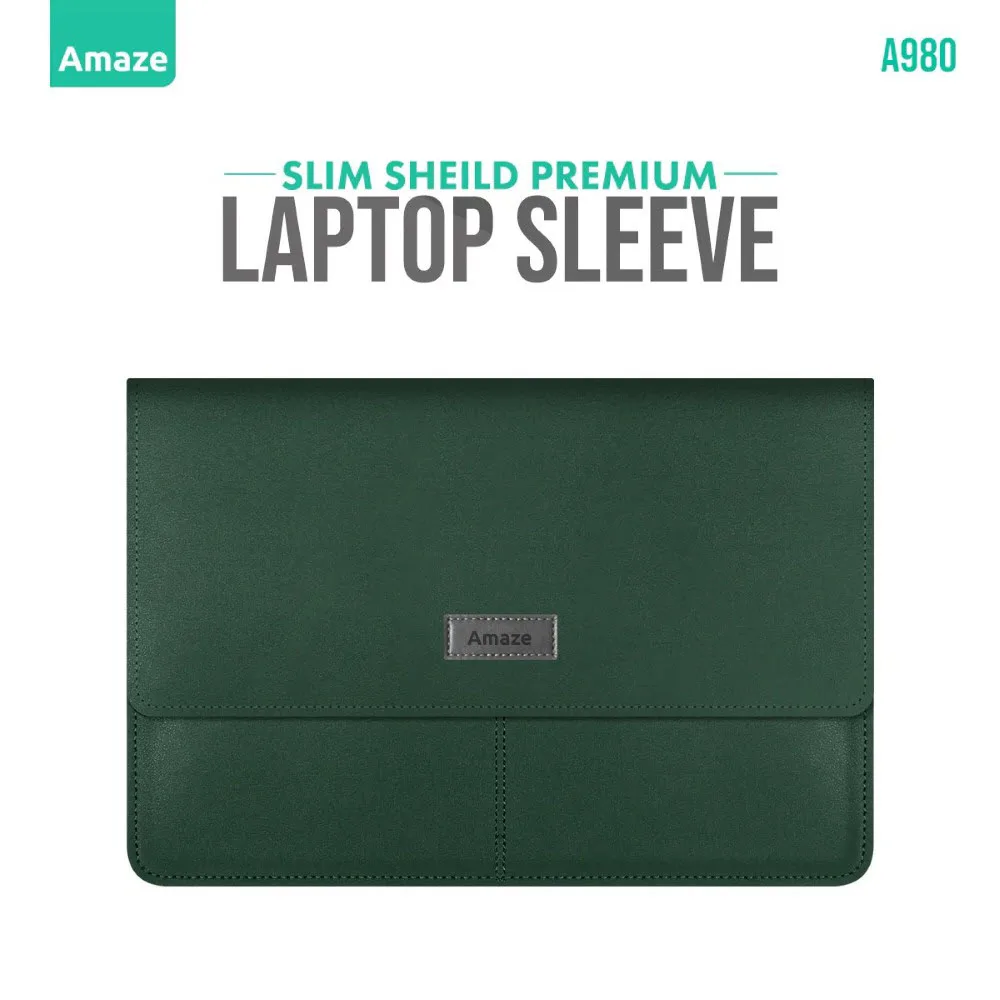 amaze-a980-slim-shield-premium-laptop-sleeve-15-16-inch-gree - MegaComputer.pk Amaze A980 Slim Shield Premium Laptop Sleeve 15/16 inch Green