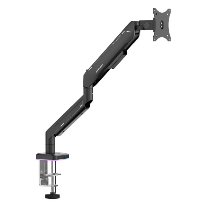 Anda Seat Stealth Pro II A9 RGB Ergonomic Single Monitor Arm Black AD-W-A9X-1S-BB