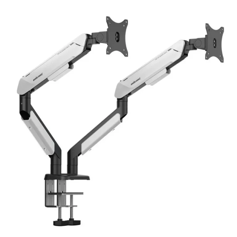 Anda Seat Stealth PRO II Duo A9-2S Ergonomic Monitor Arm Black White AD-W-A9-2S-BW