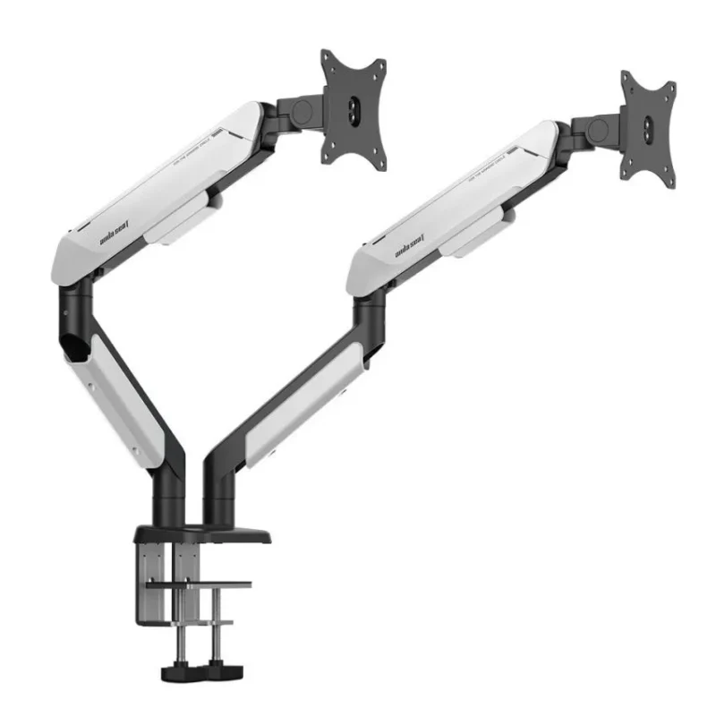 Anda Seat Stealth PRO II Duo A9-2S Ergonomic Monitor Arm Black White AD-W-A9-2S-BW