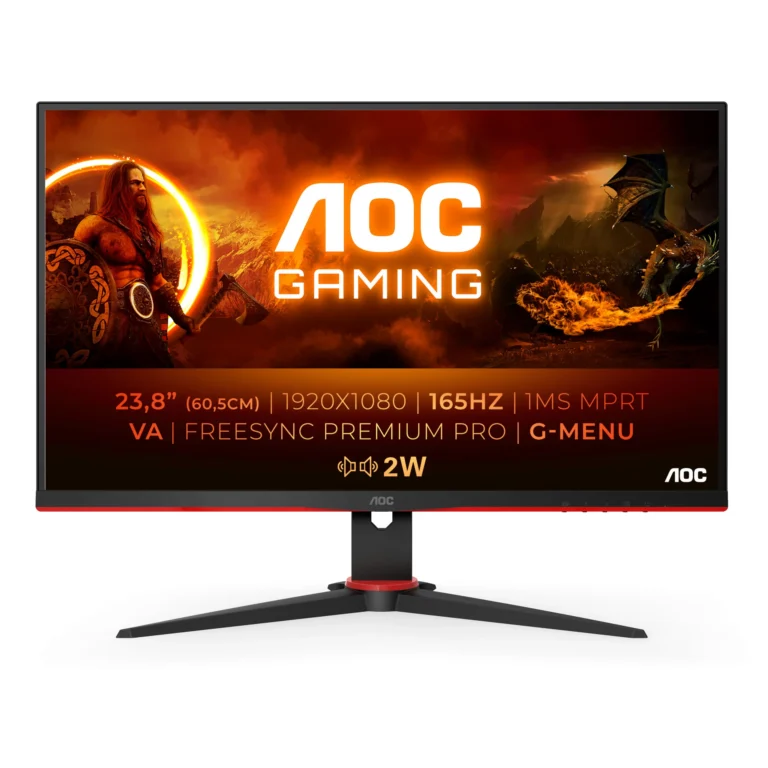 AOC 24G2SE 24″ FHD 165Hz 1ms AdaptiveSync Gaming Monitor