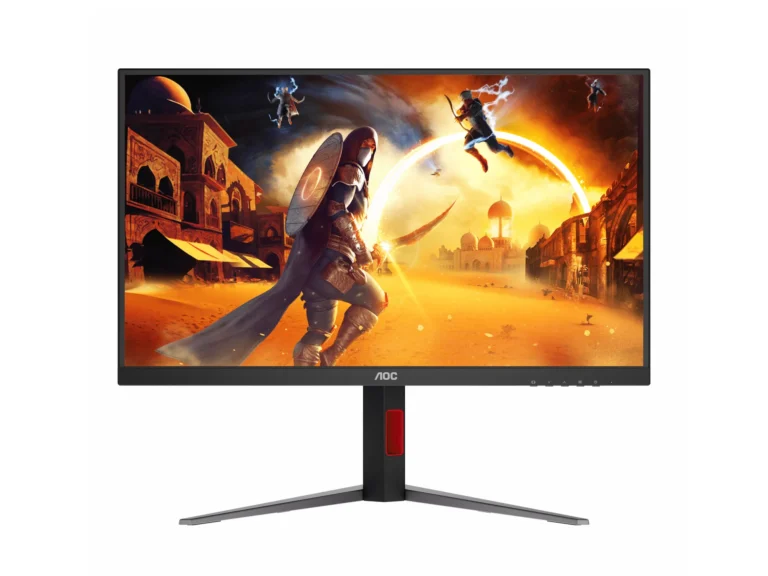 AOC U27G4 27 4K UHD Gaming Monitor 3840×2160 Ultra HD Display Dual Refresh Rate 160Hz & 320Hz IPS Panel Fast Response Time Adaptive Sync Slim Bezel Design for Gaming & Productivity