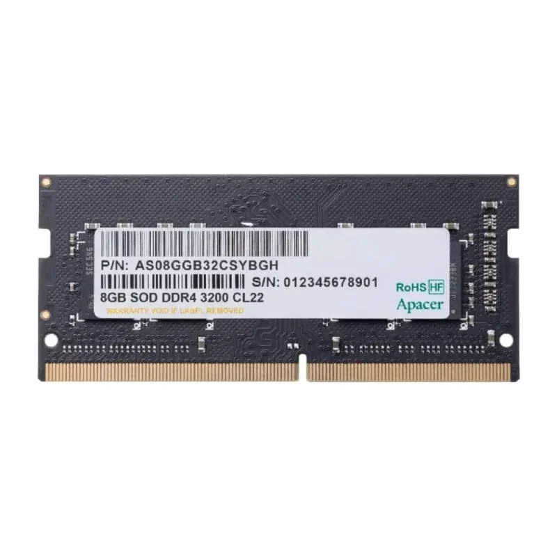 Apacer DDR4 CL22 Notebook Memory Module 8GB 3200Mhz Laptop Ram