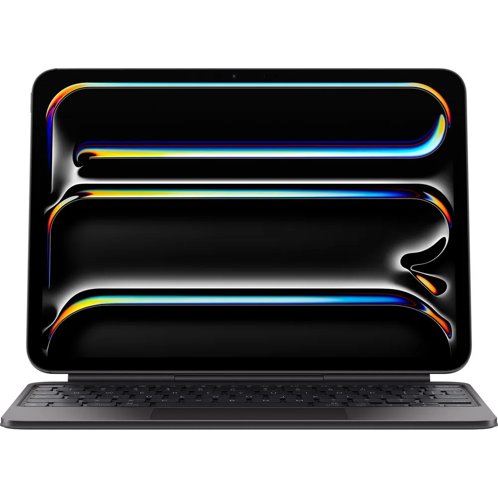 apple-mwr23-magic-keyboard-for-11-ipad-pro-m4-black-us-engli - MegaComputer.pk Apple MWR23 Magic Keyboard for 11″ iPad Pro M4 Black, US English